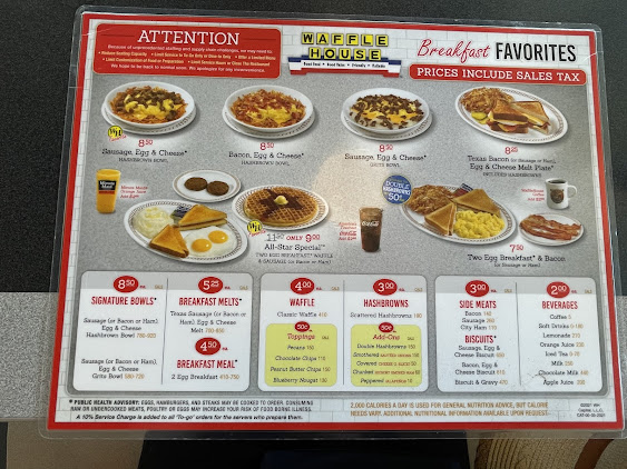 Waffle House Menu & Breakfast Prices If you like waffles there is